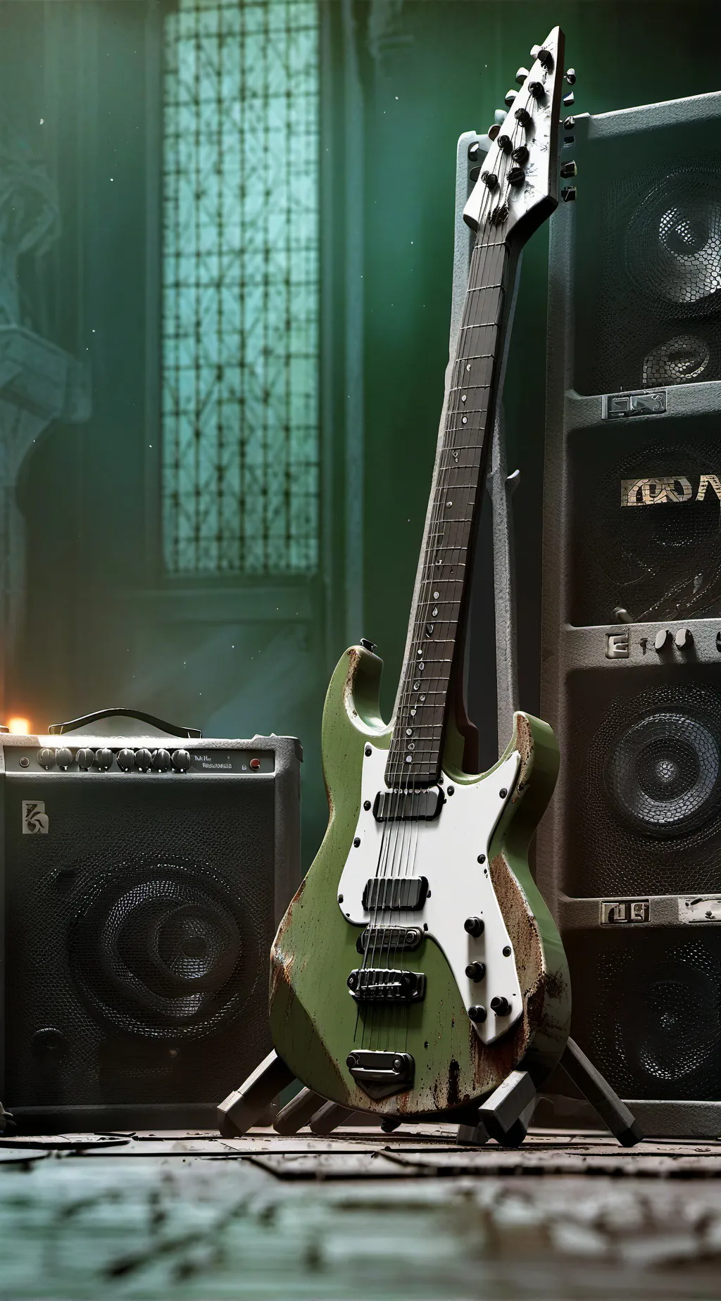 ai character: School of Rock background