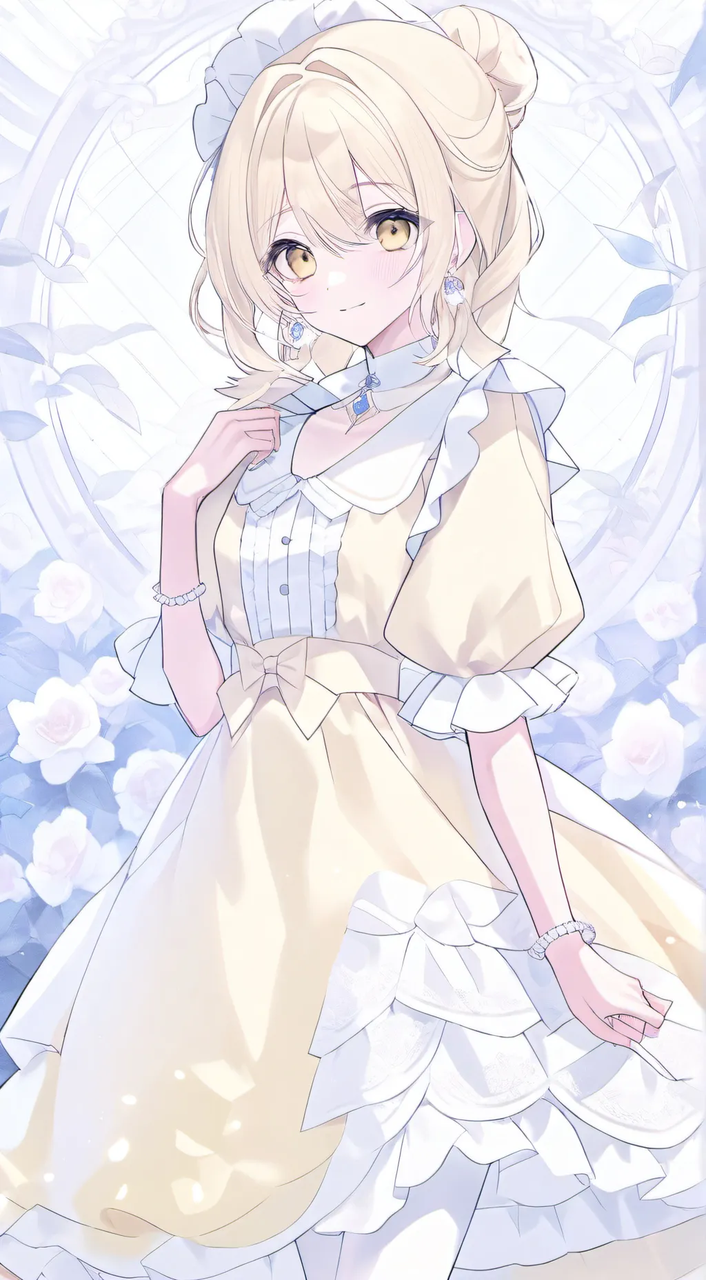 ai character: Macy background