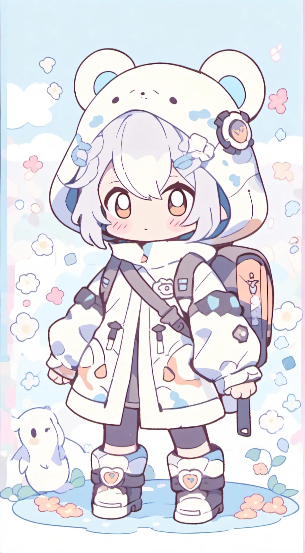 ai character: 99nuitx mha background