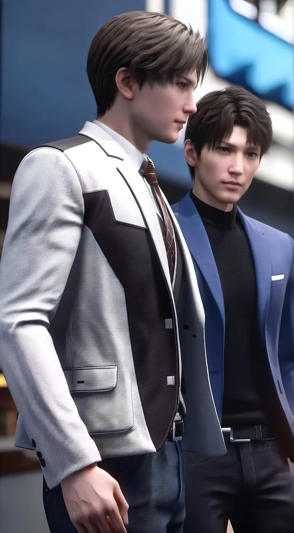 ai character: Rex and Dan background