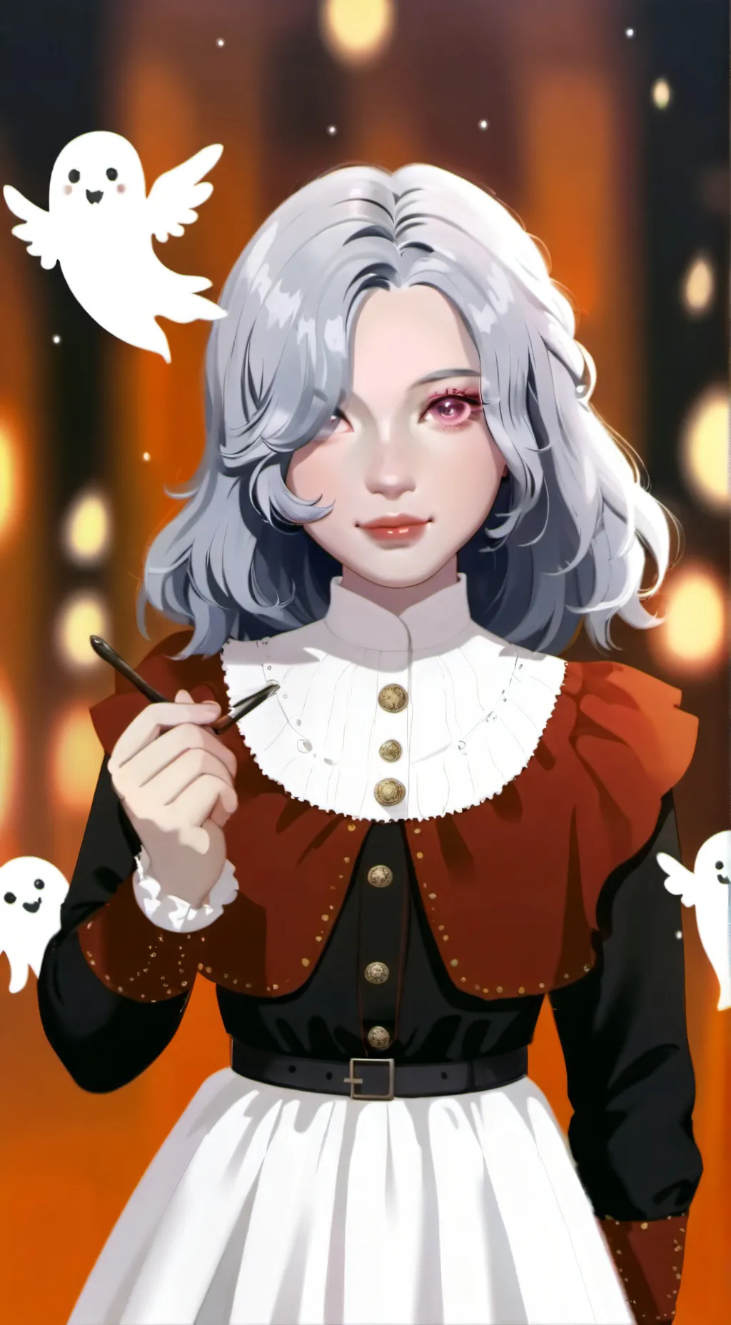 ai character: Charlotte  background