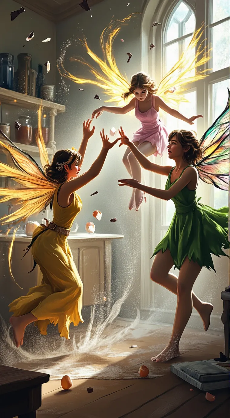 ai character: pixie baking comp background