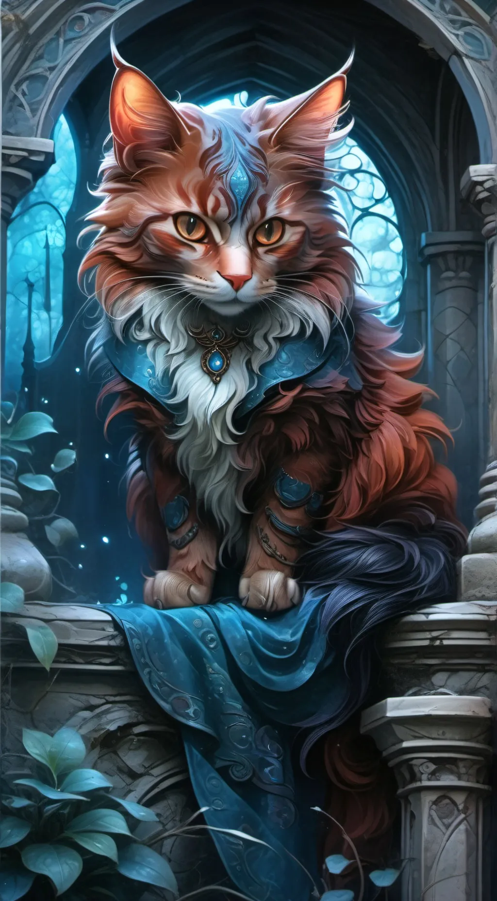 ai character: owlclan:D background