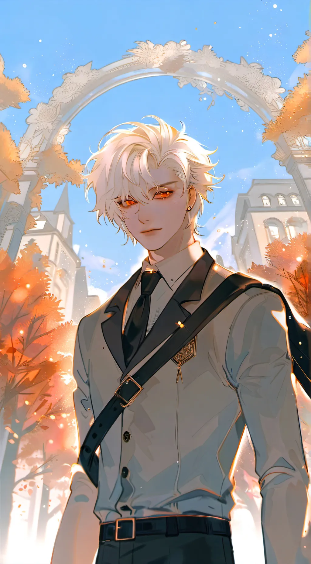 ai character: Джон background