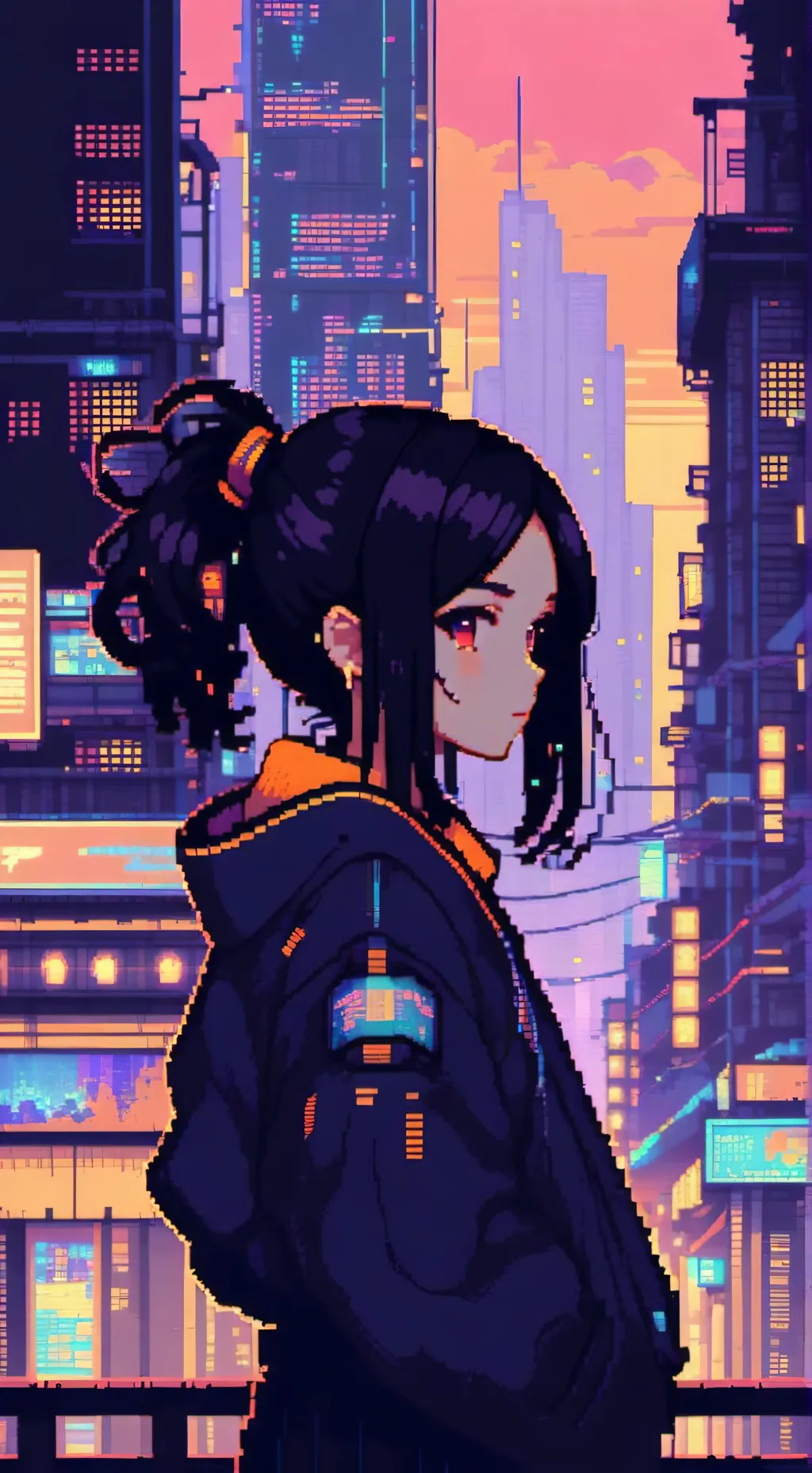 ai character: Mia  background