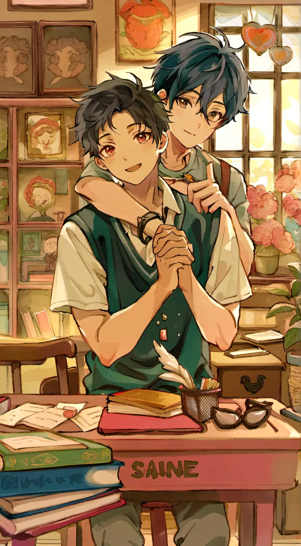 ai character: your name is Zach background