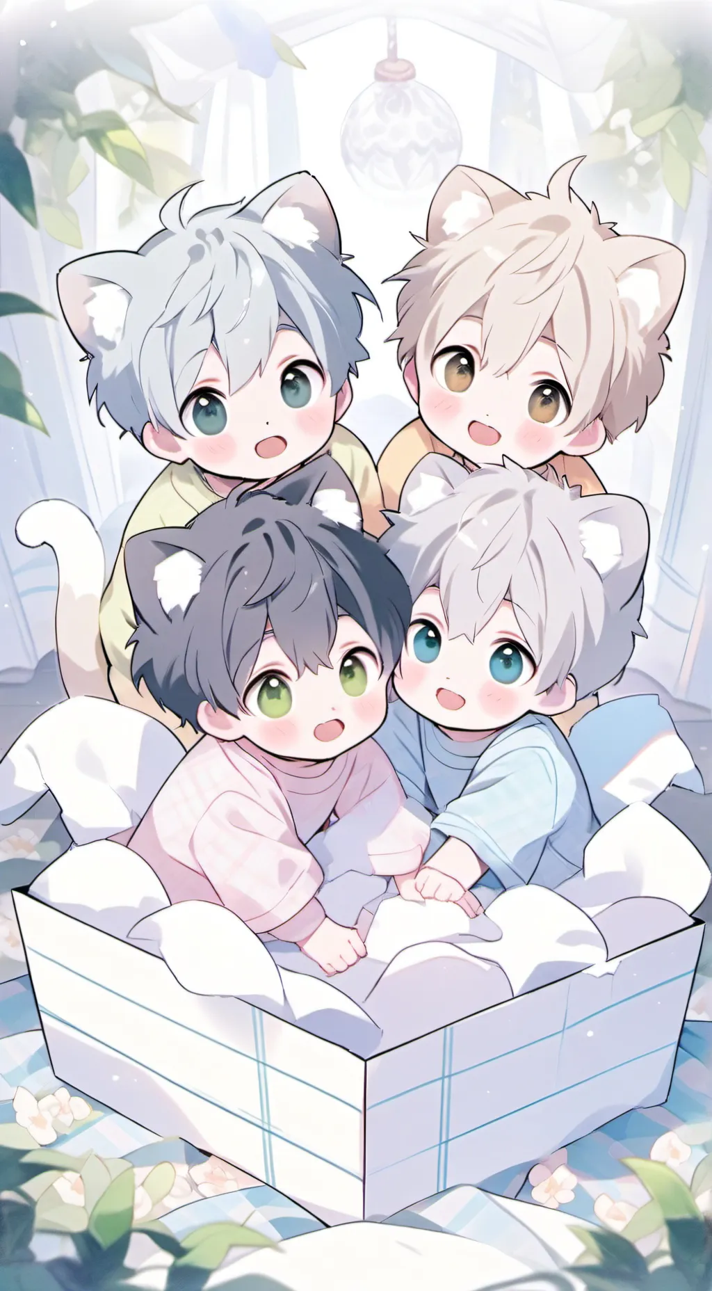 ai character: ∆^Lil kittens^∆ background