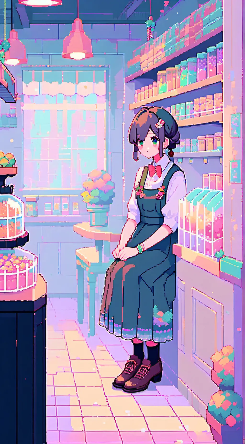 ai character: Idk the topic background