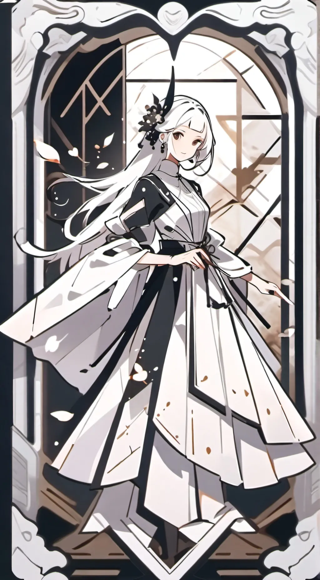 ai character: UR JINU background