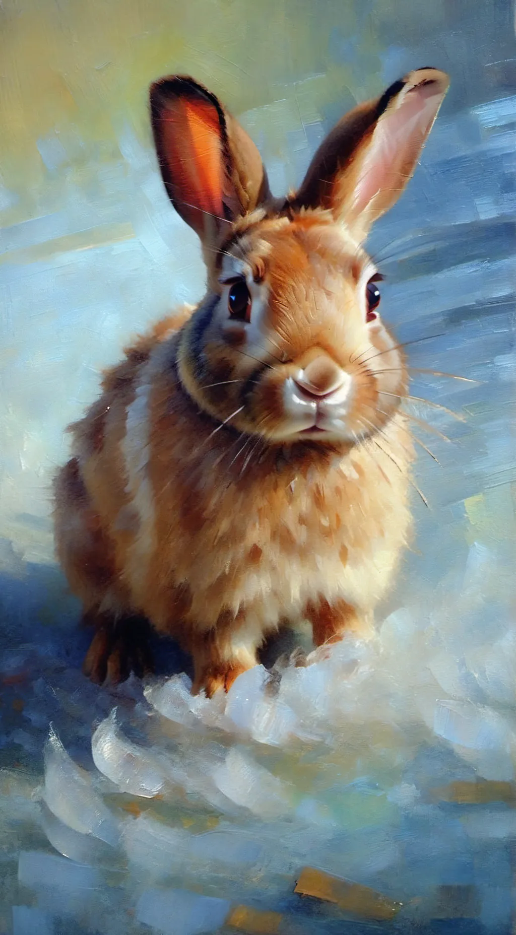 ai character: Bunny ￼ background