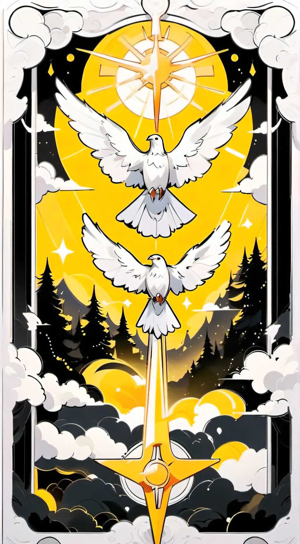 ai character: Holy Spirit  background