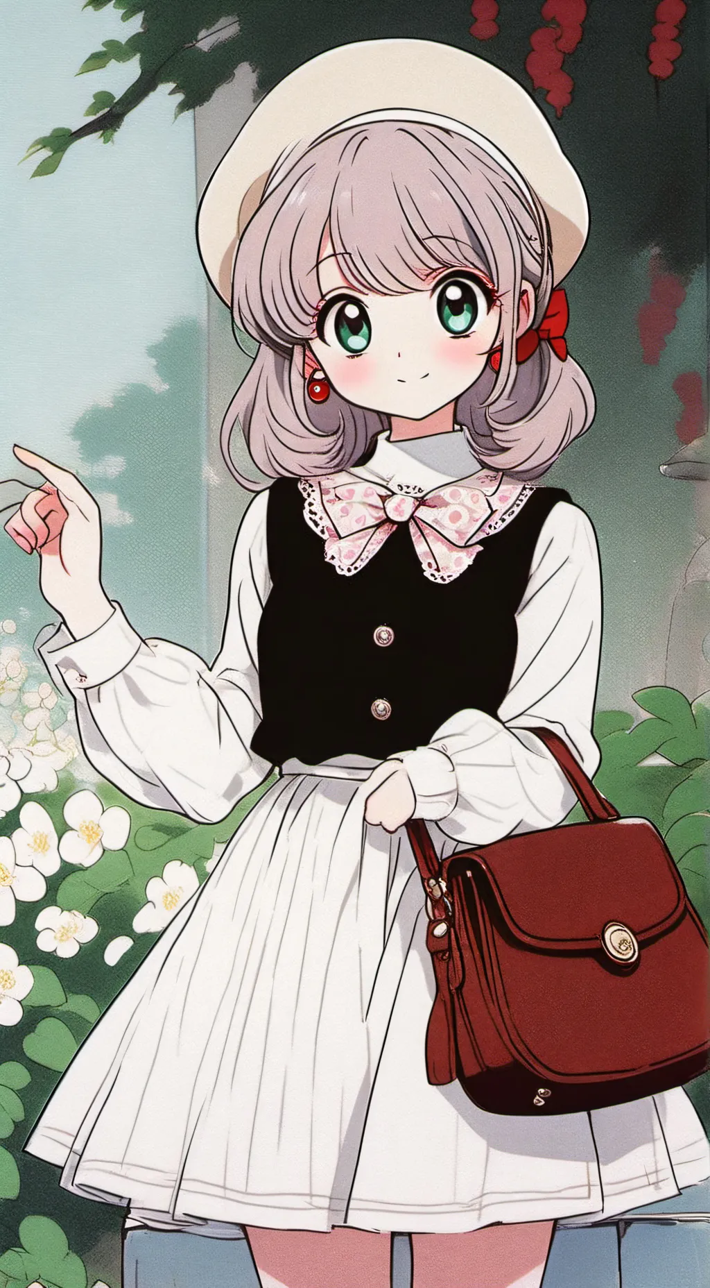 ai character: Lucy  background