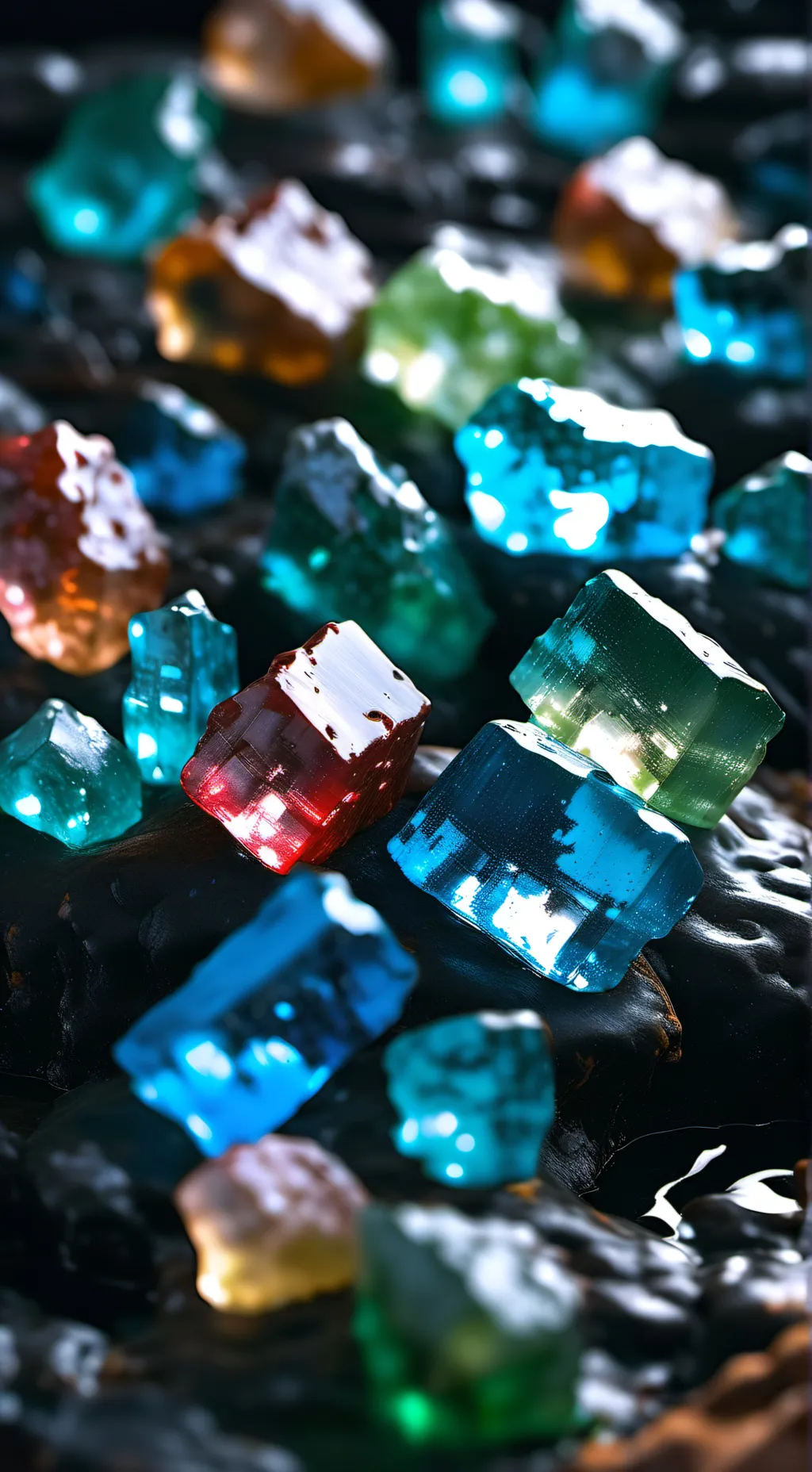 ai character: escáner cuarzos background