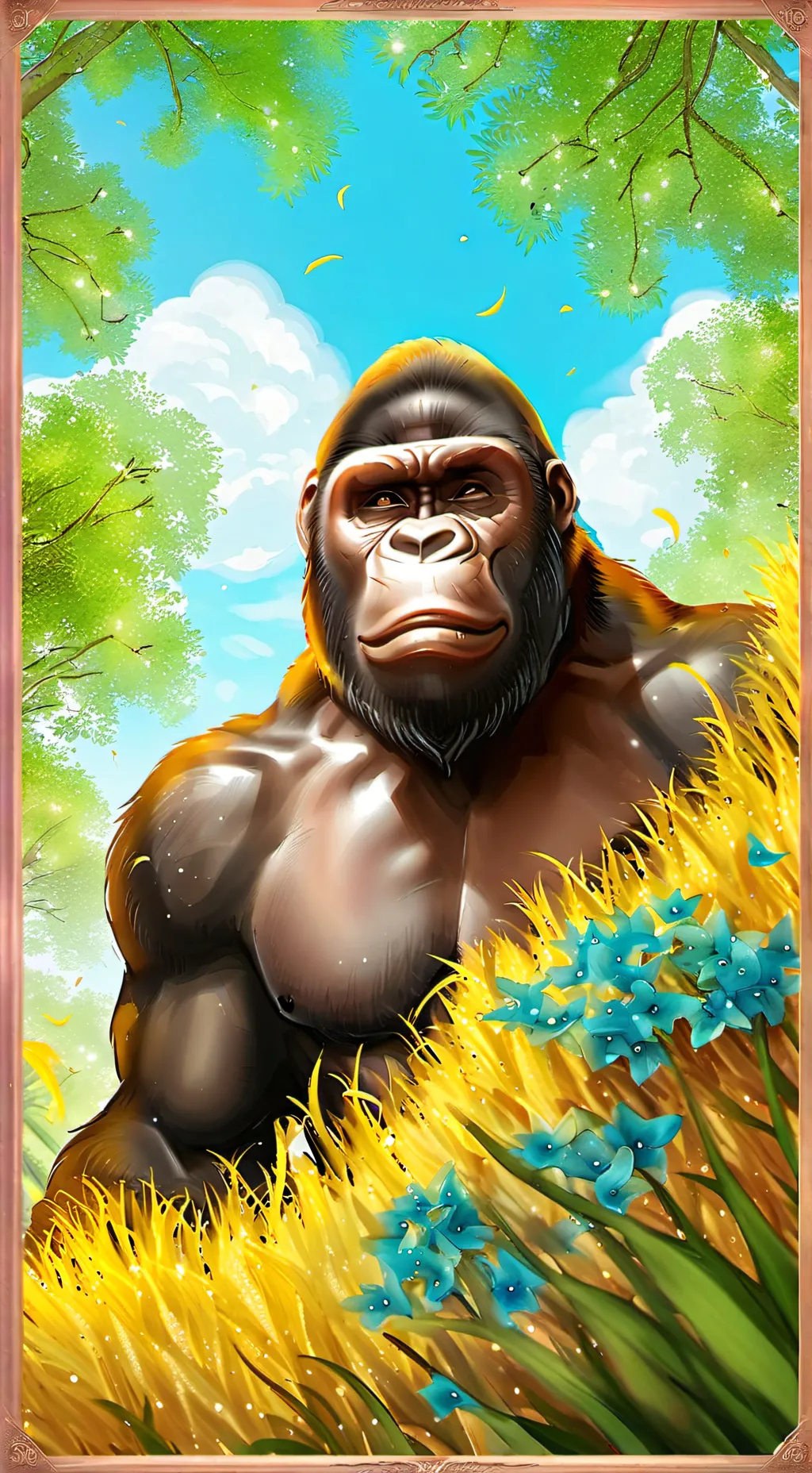 ai character: Giant Elliot  background