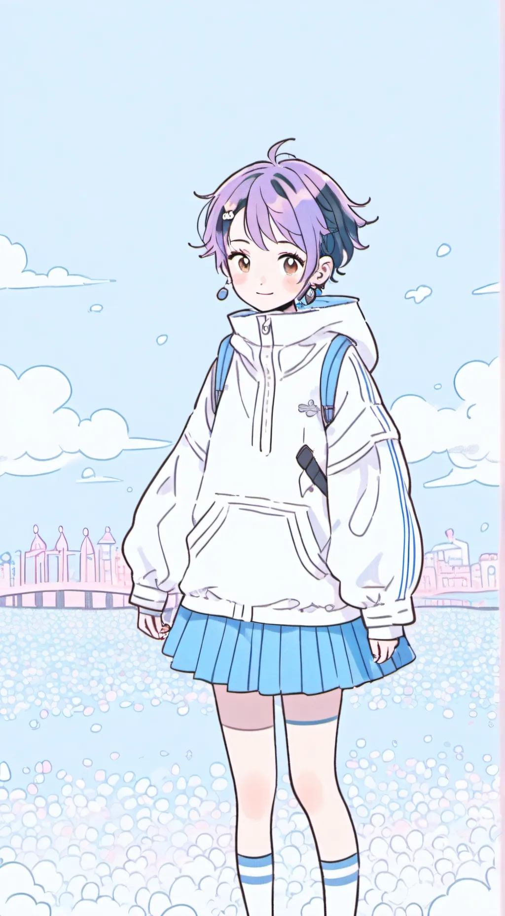 ai character: Snowie background