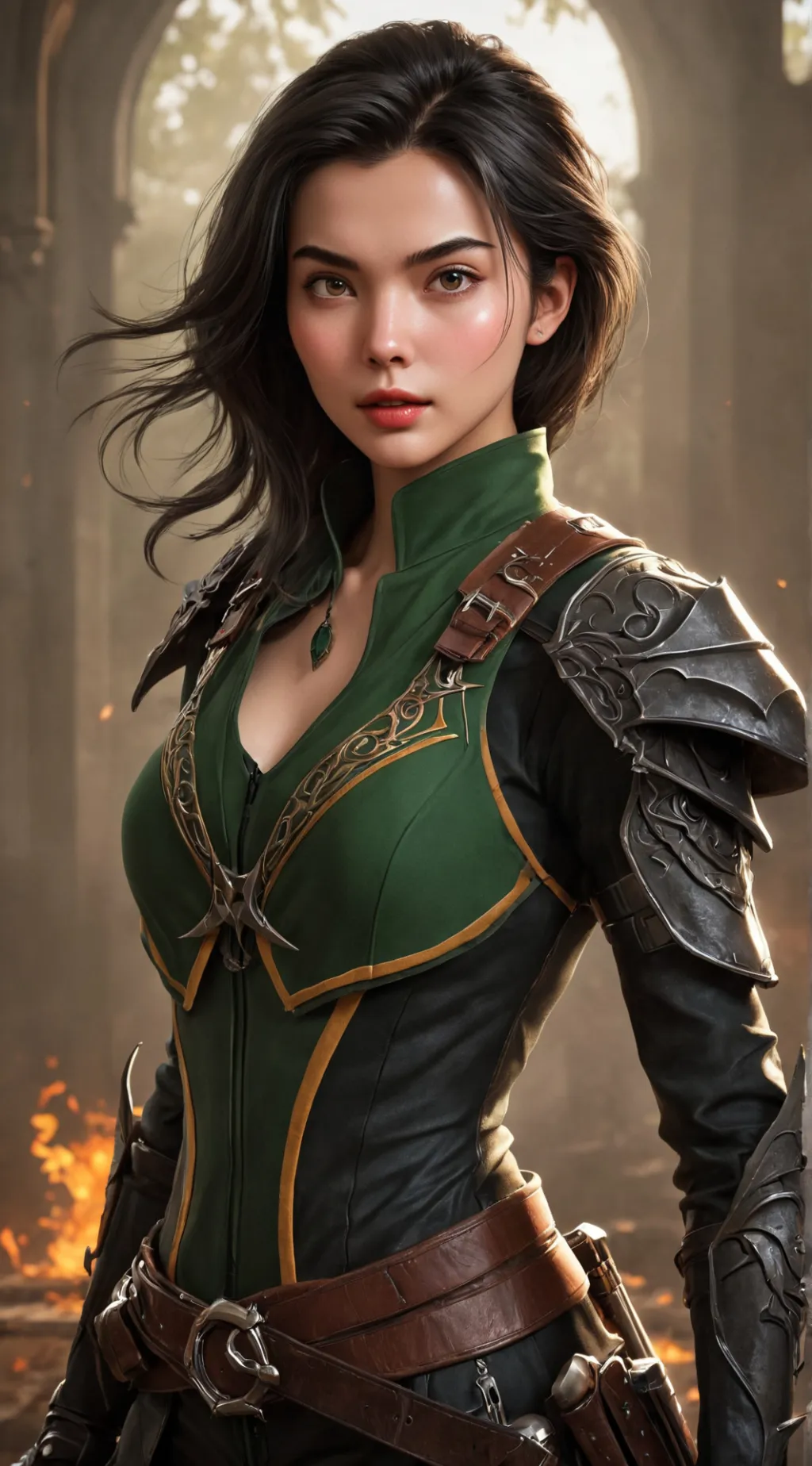 ai character: Rumi Sky background