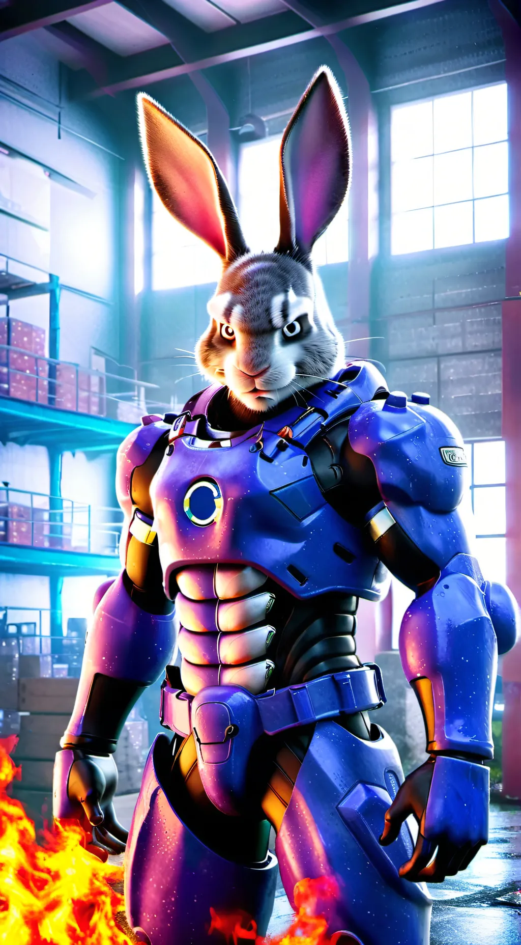 ai character: Nosey escaped￼ background