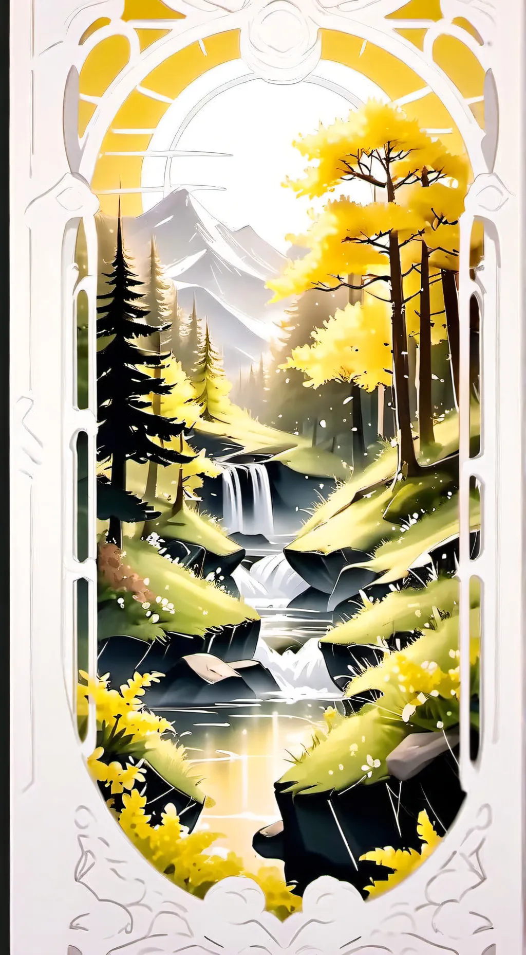 ai character: You deserve love. background