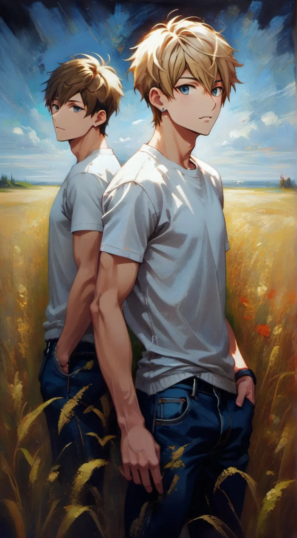 ai character: Colin & Chris background