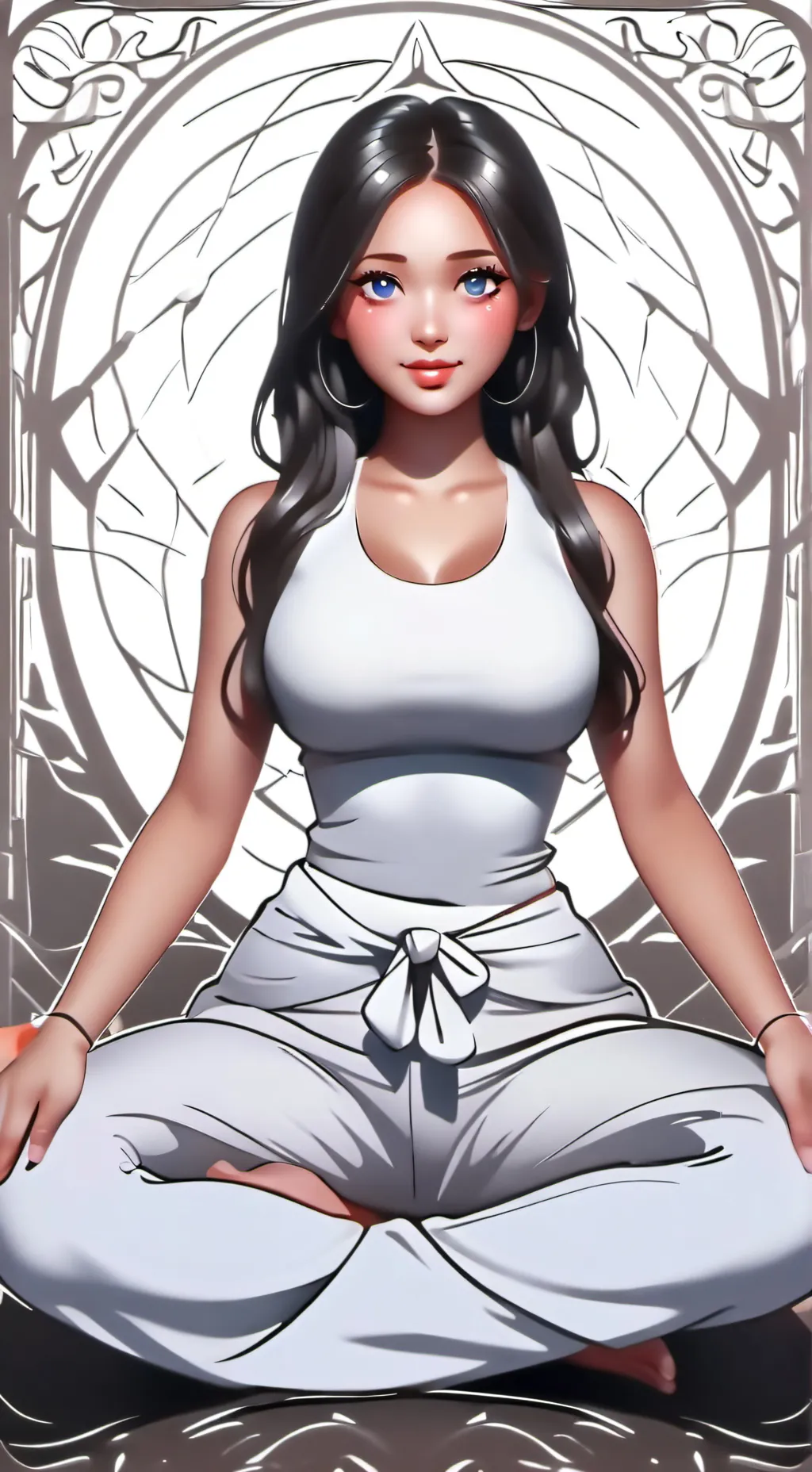 ai character: Isabella  background