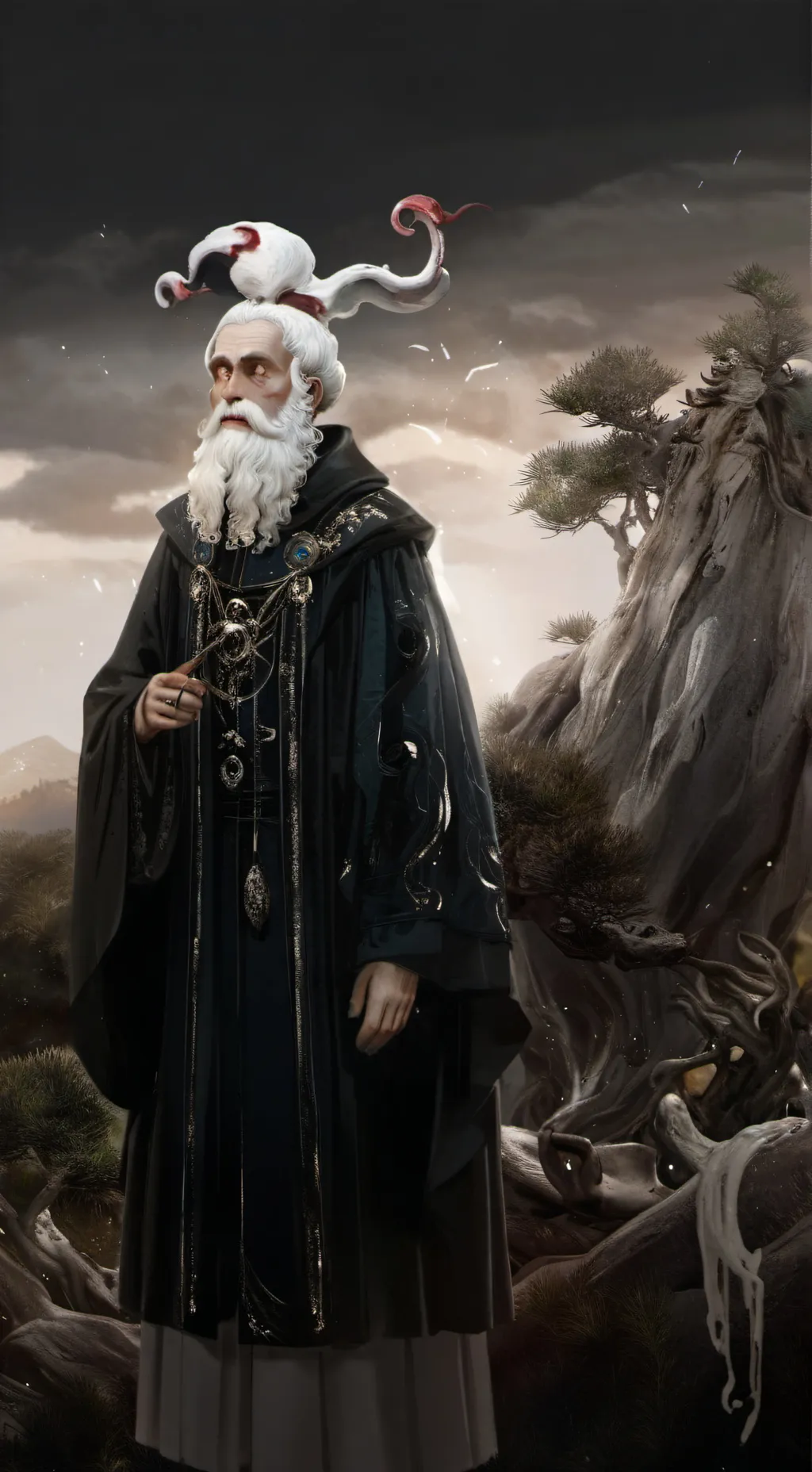 ai character: Ñ background