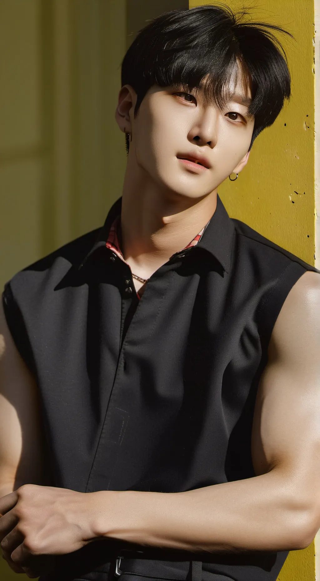 ai character: K-pop idol background