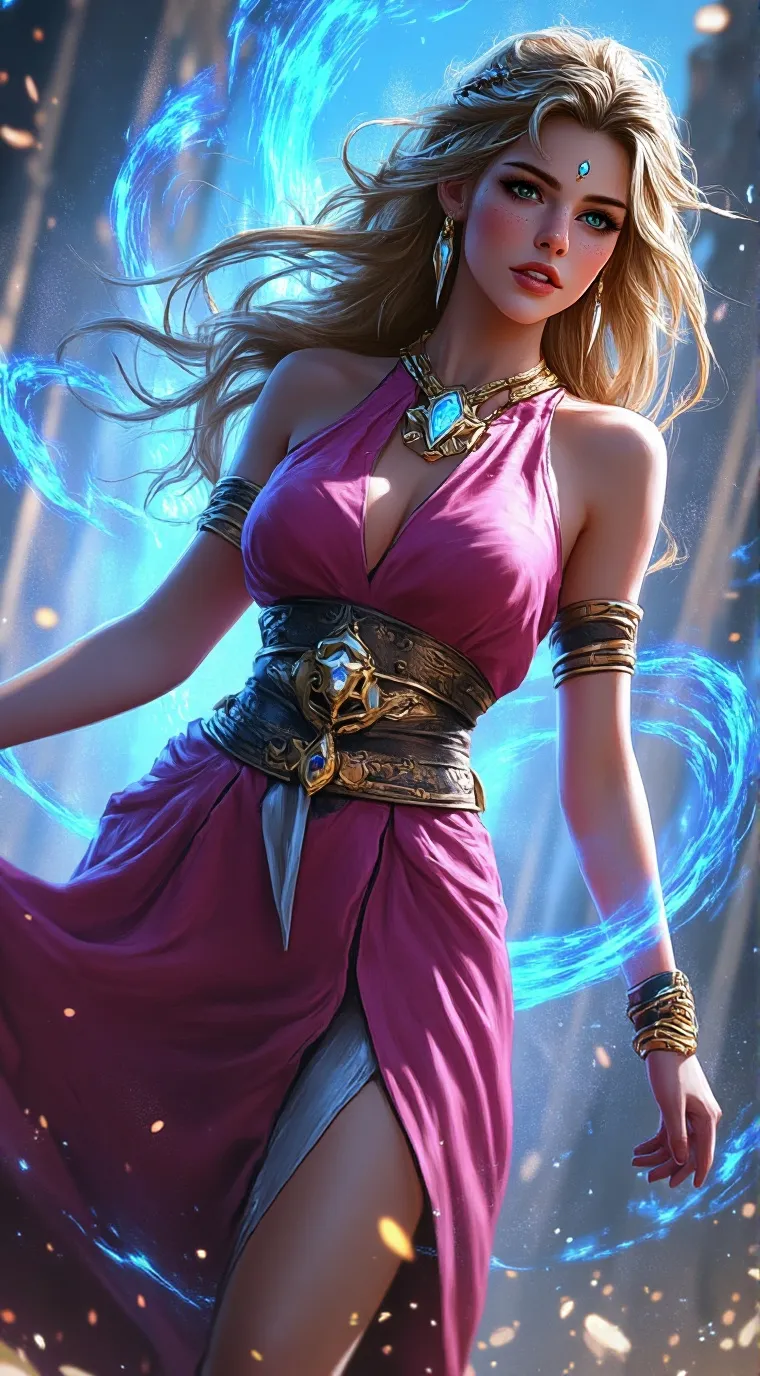 ai character: Sheyla  background