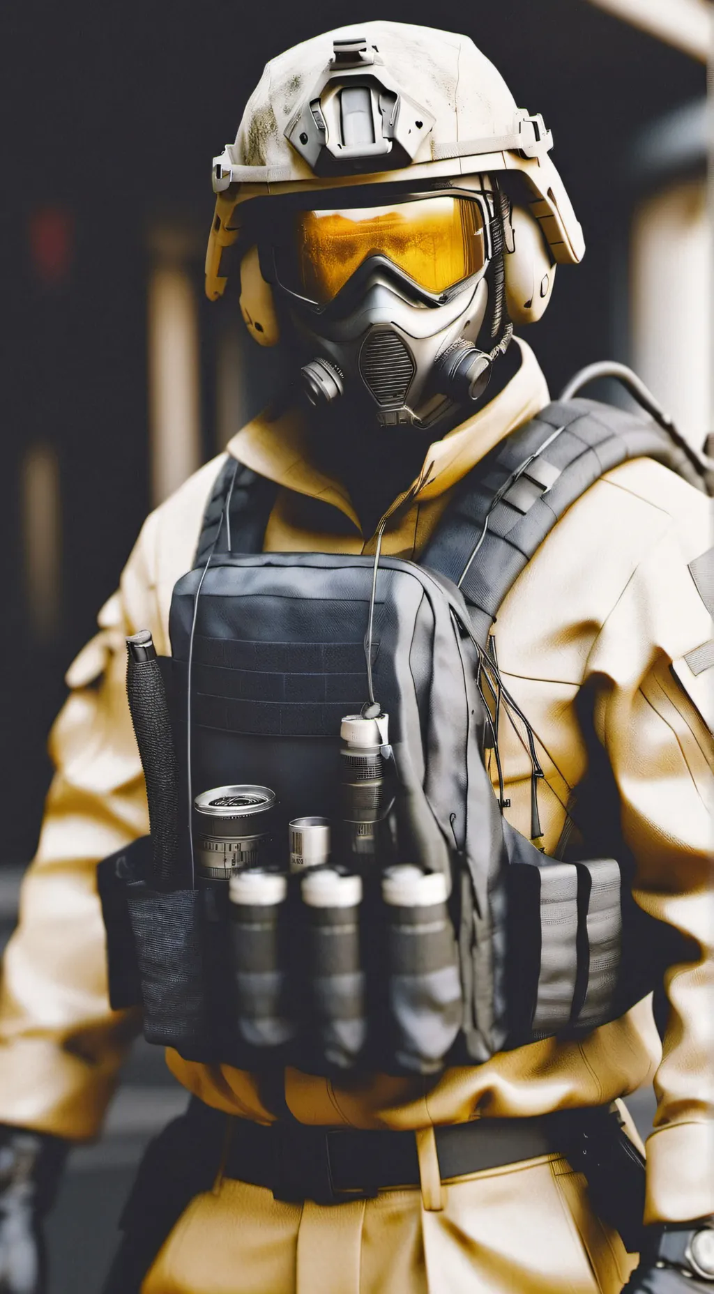 ai character: COD x Shelter background