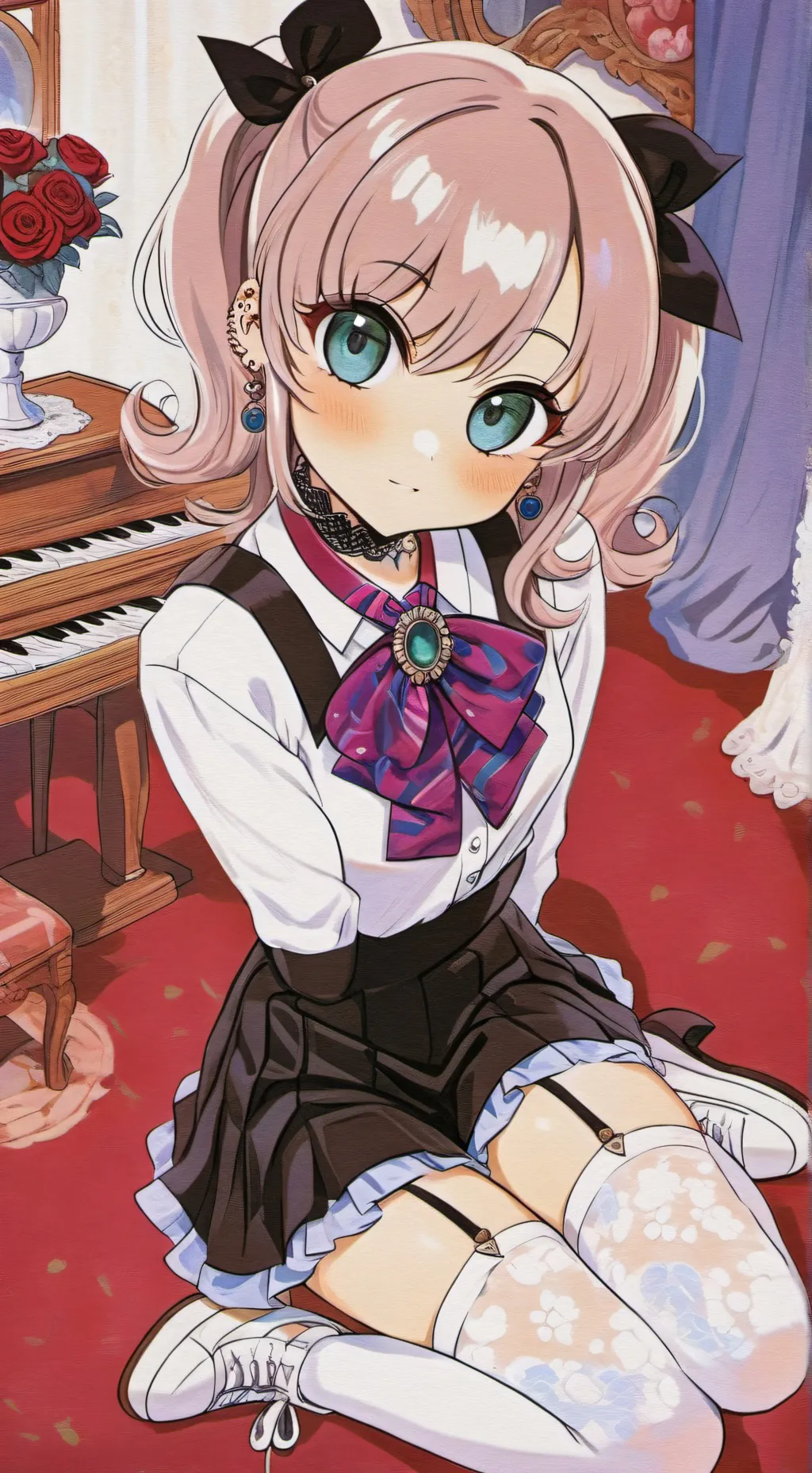 ai character: Lily Maraj background