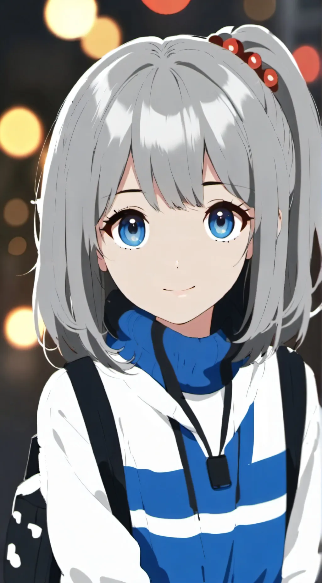 ai character: Zoey  background