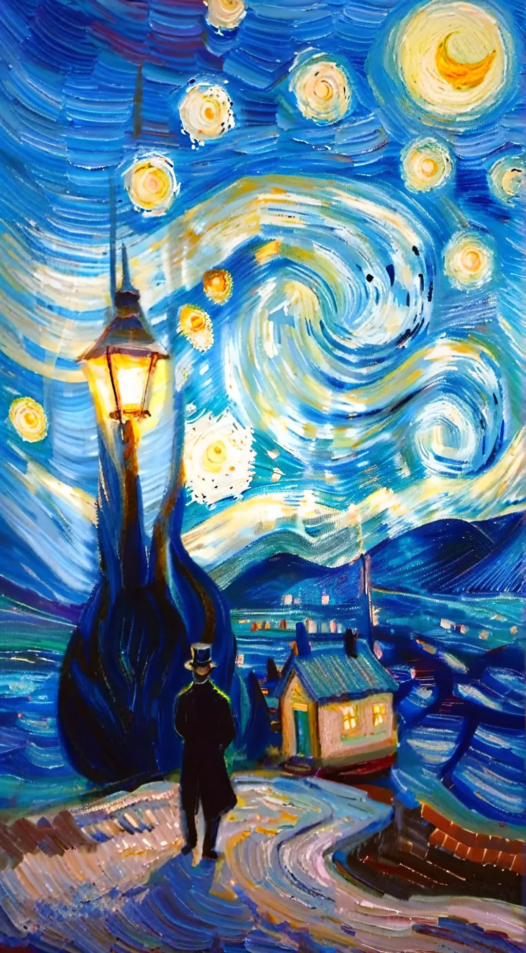 ai character: ☝Family👇 background