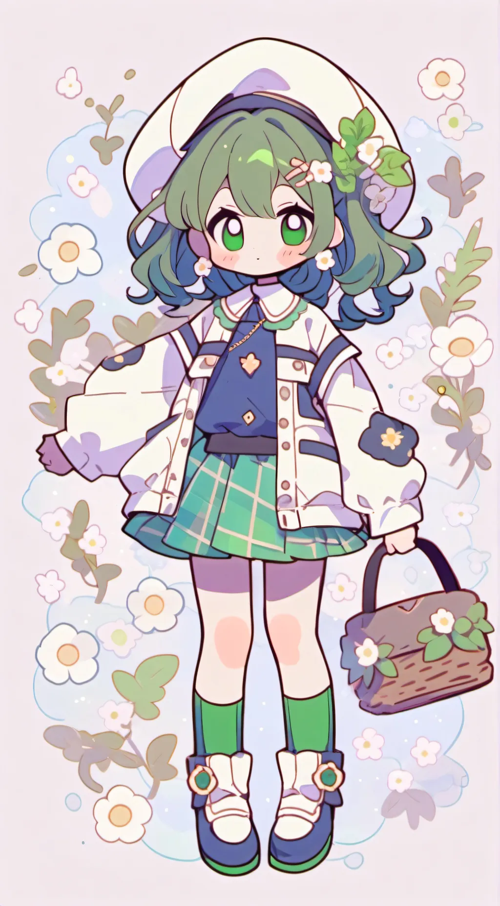 ai character: Circus trio dw background