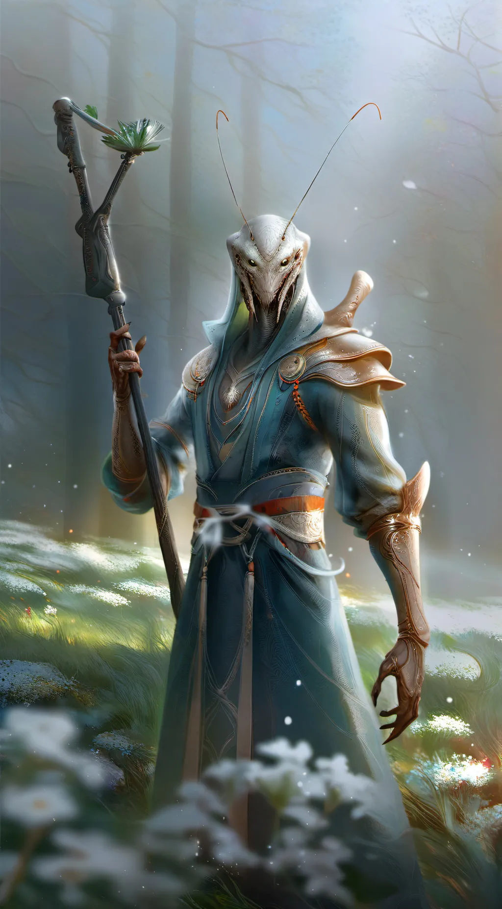 ai character: леший background