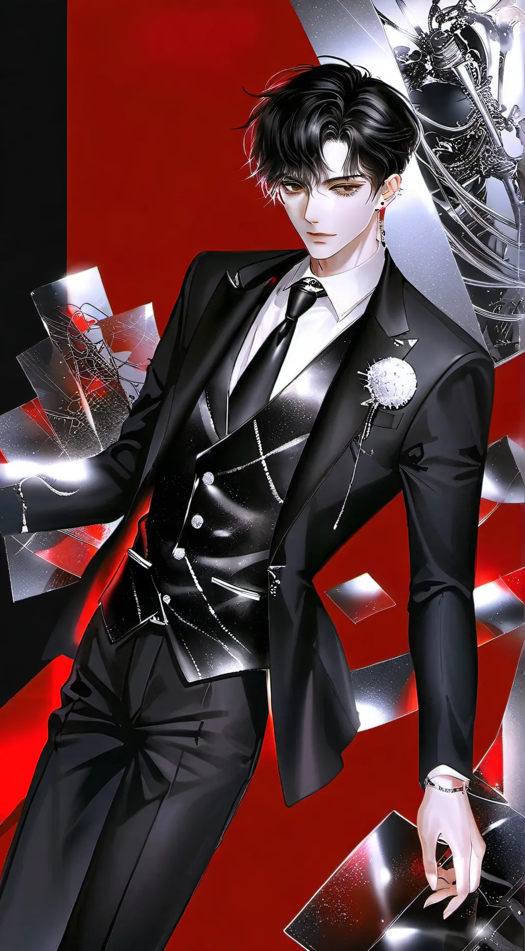 ai character: Sus alastor???? background