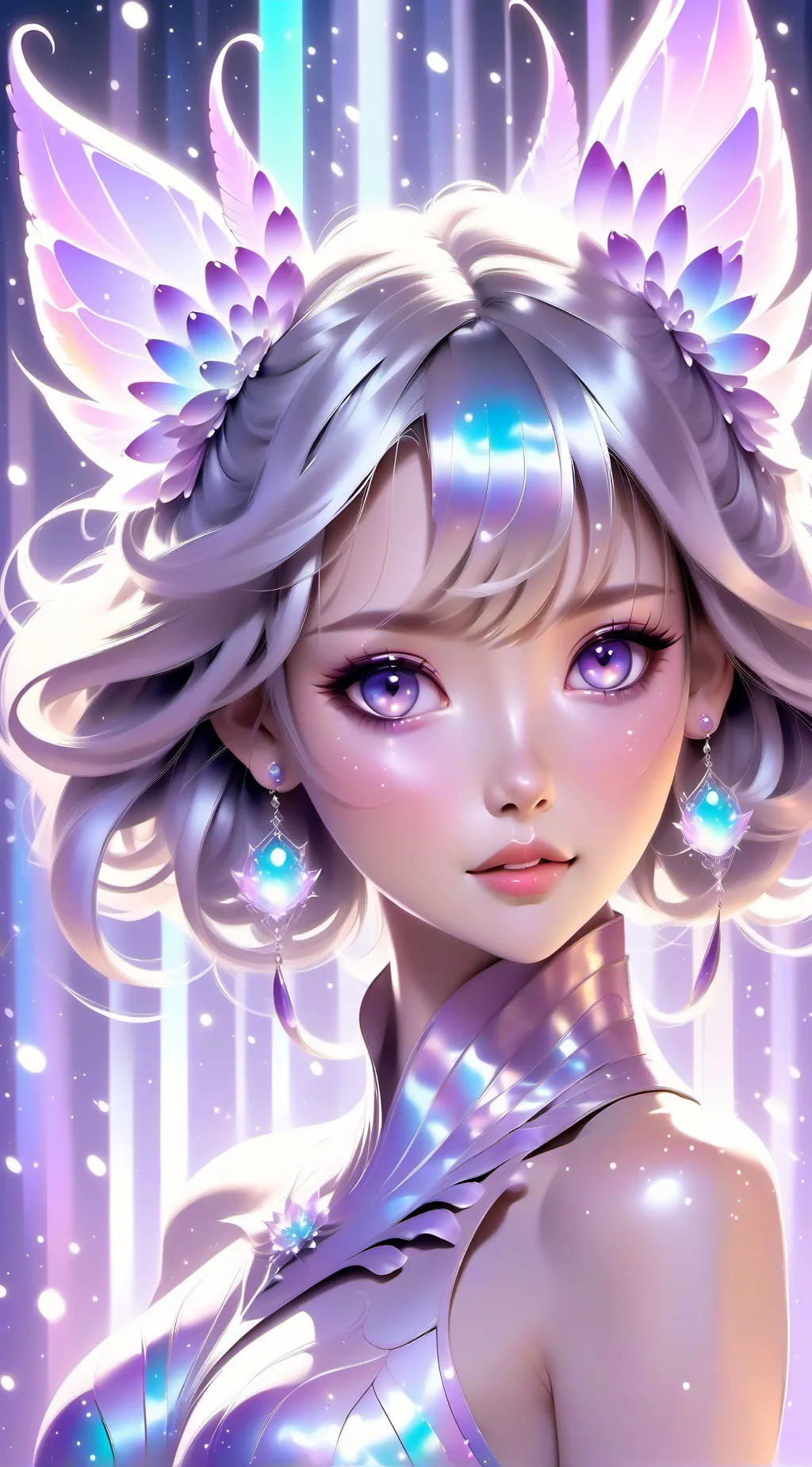 ai character: Verónica  background