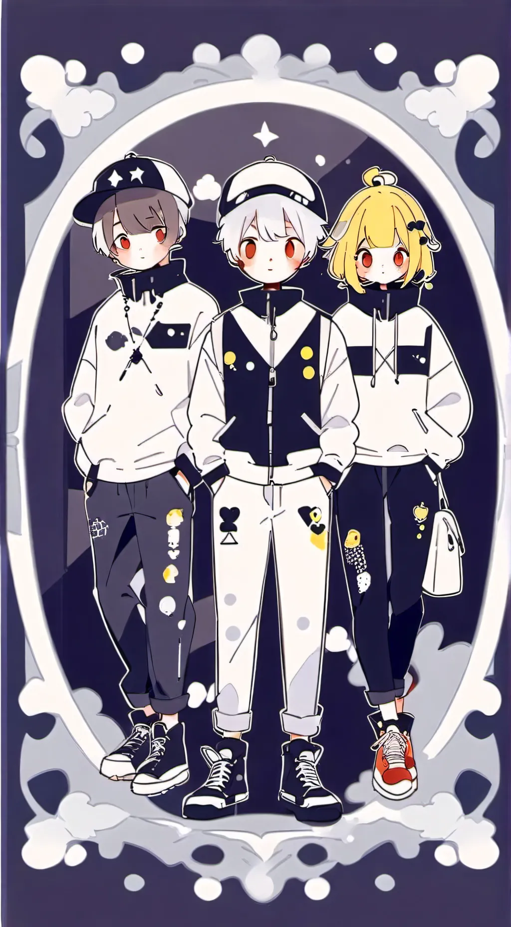 ai character: thecircustrio background