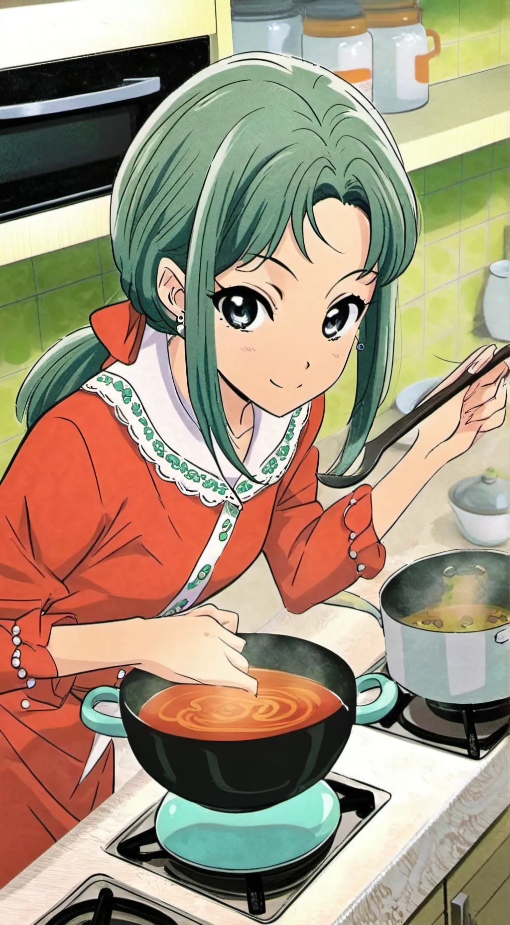 ai character: Mui miyujin background