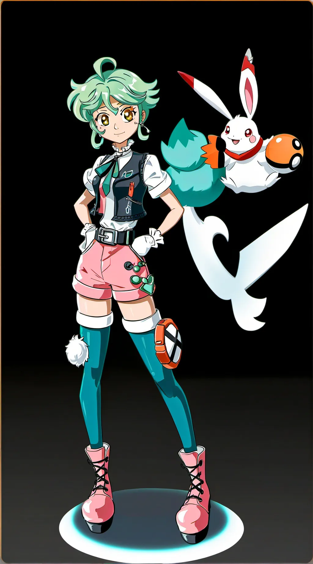 ai character: Kira background