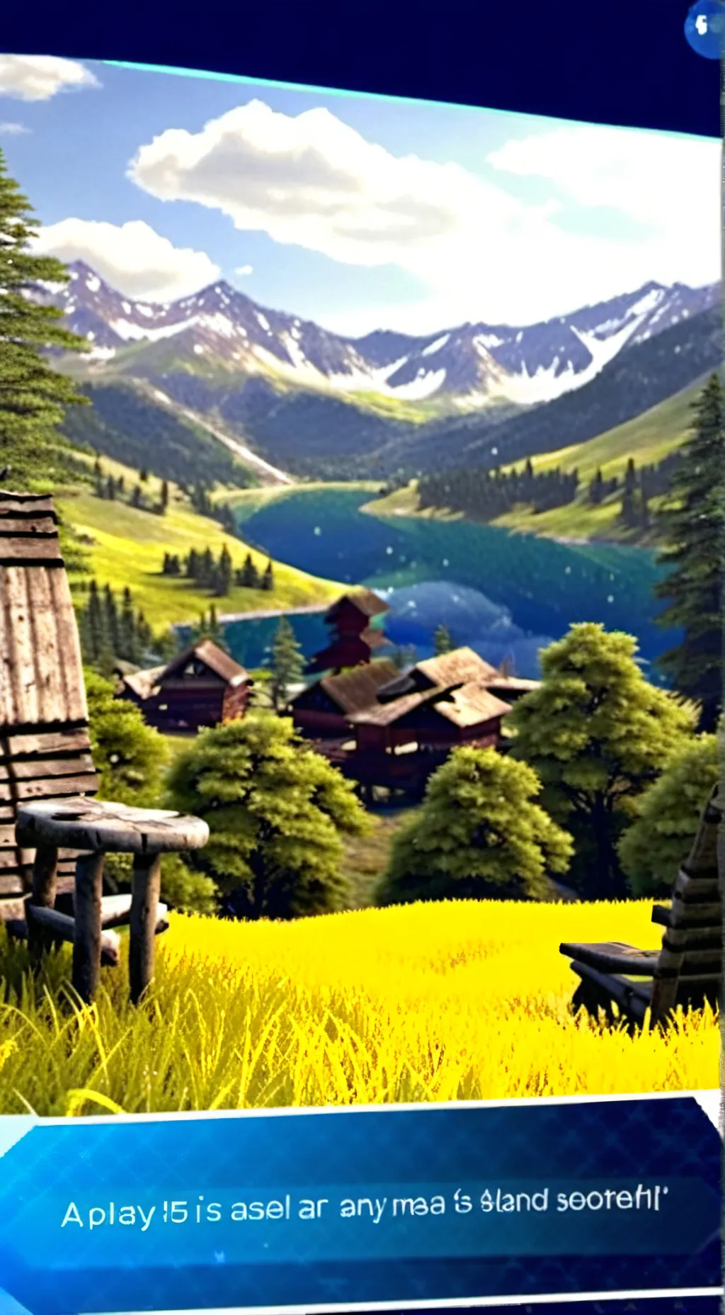 ai character: сон background