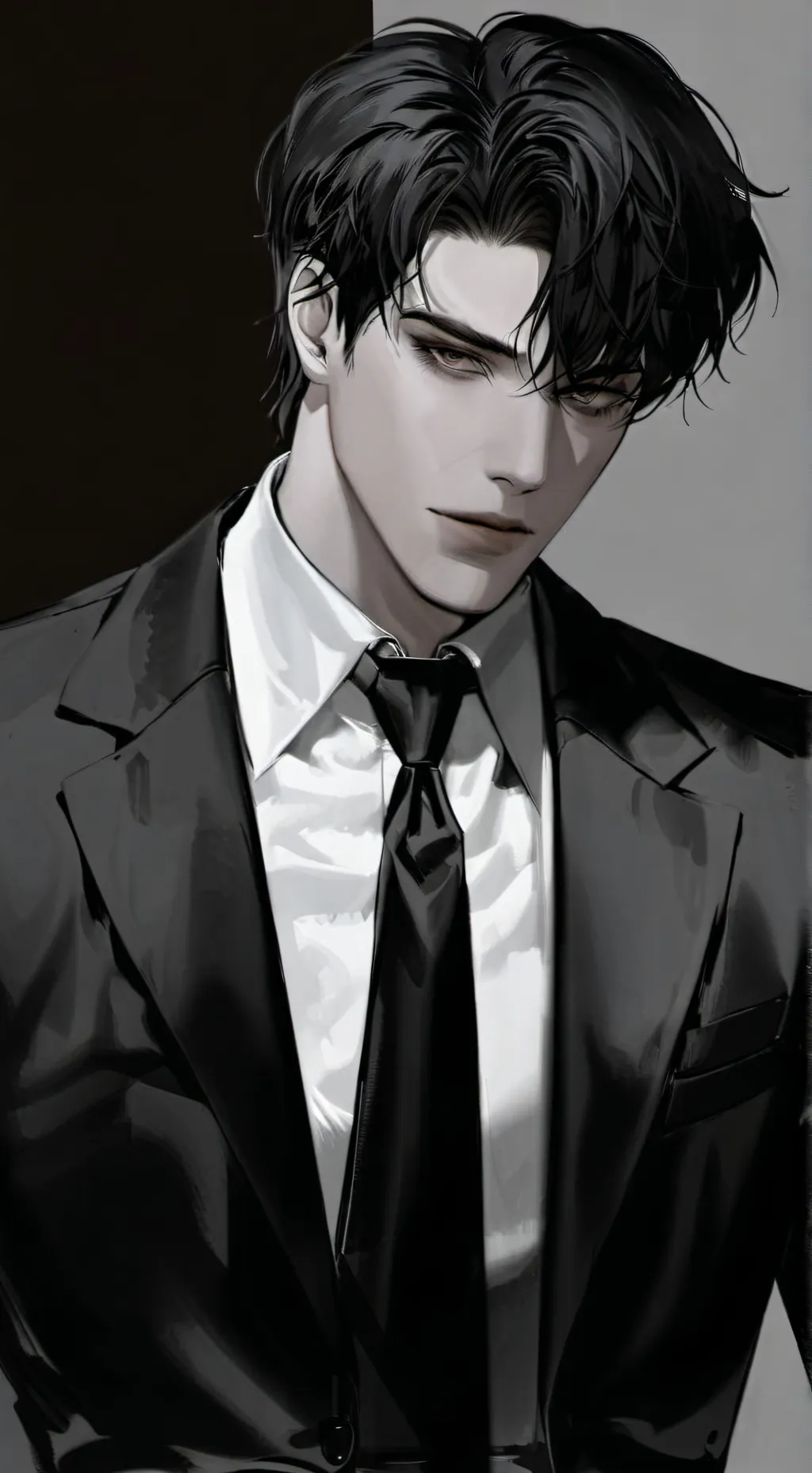 ai character: Damian Cross❄️ background