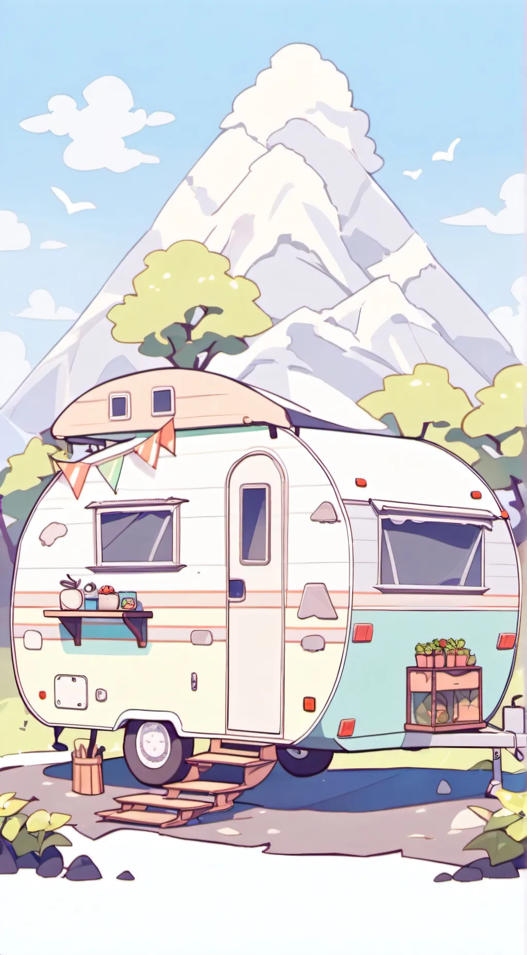 ai character: Slytherin roadtrip background