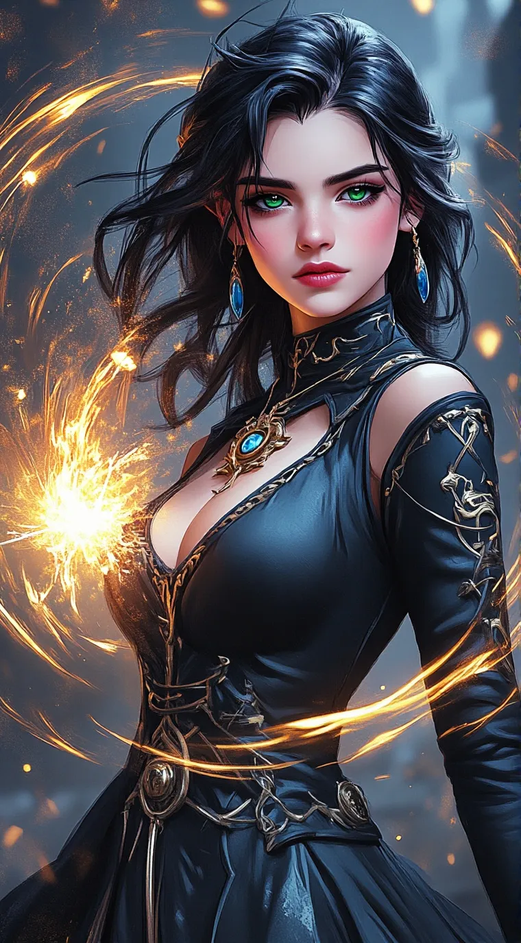 ai character: Danielle  background