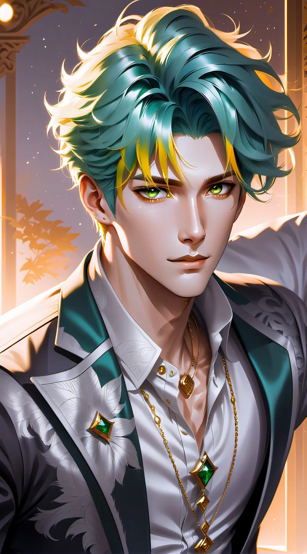 ai character: luke😈🐺🔪 background