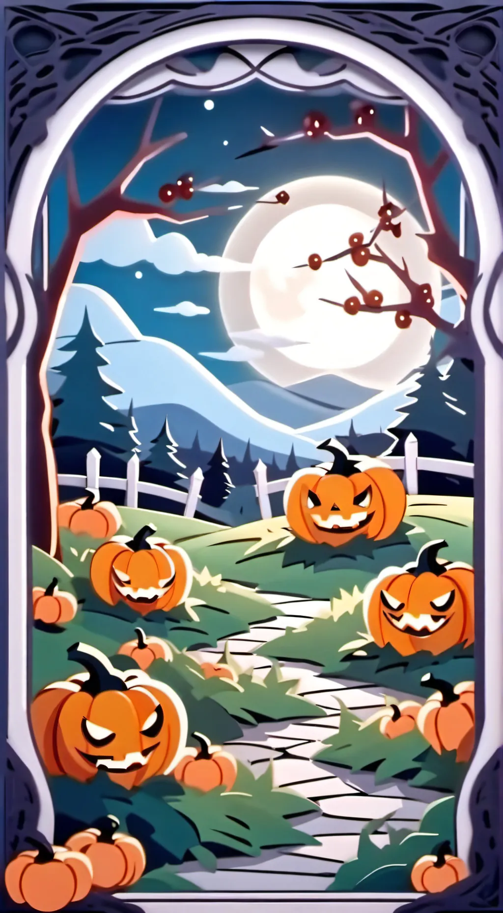 ai character: Jack Scarecrow  background