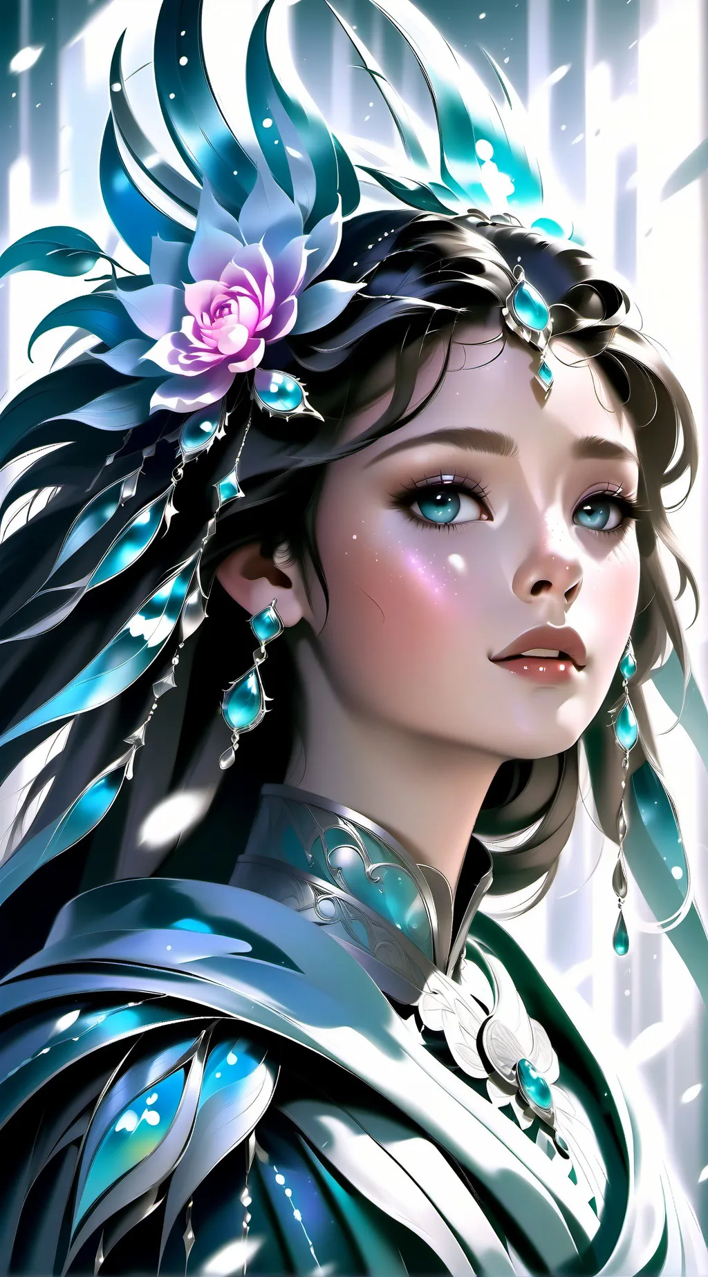 ai character: Bad baby kitten background