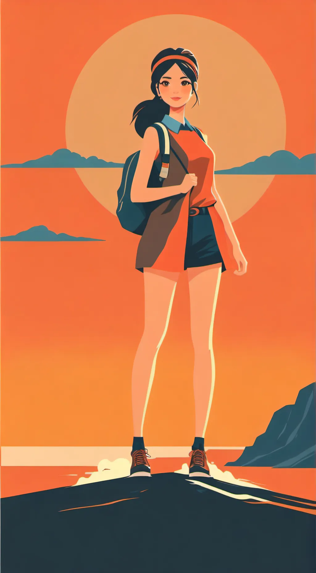 ai character: Shira background