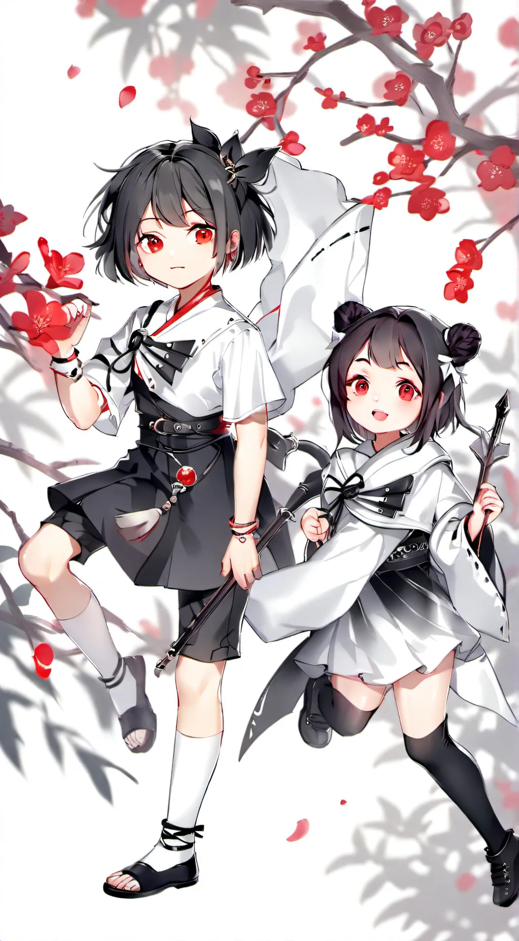 ai character: Baby x Zoey  background