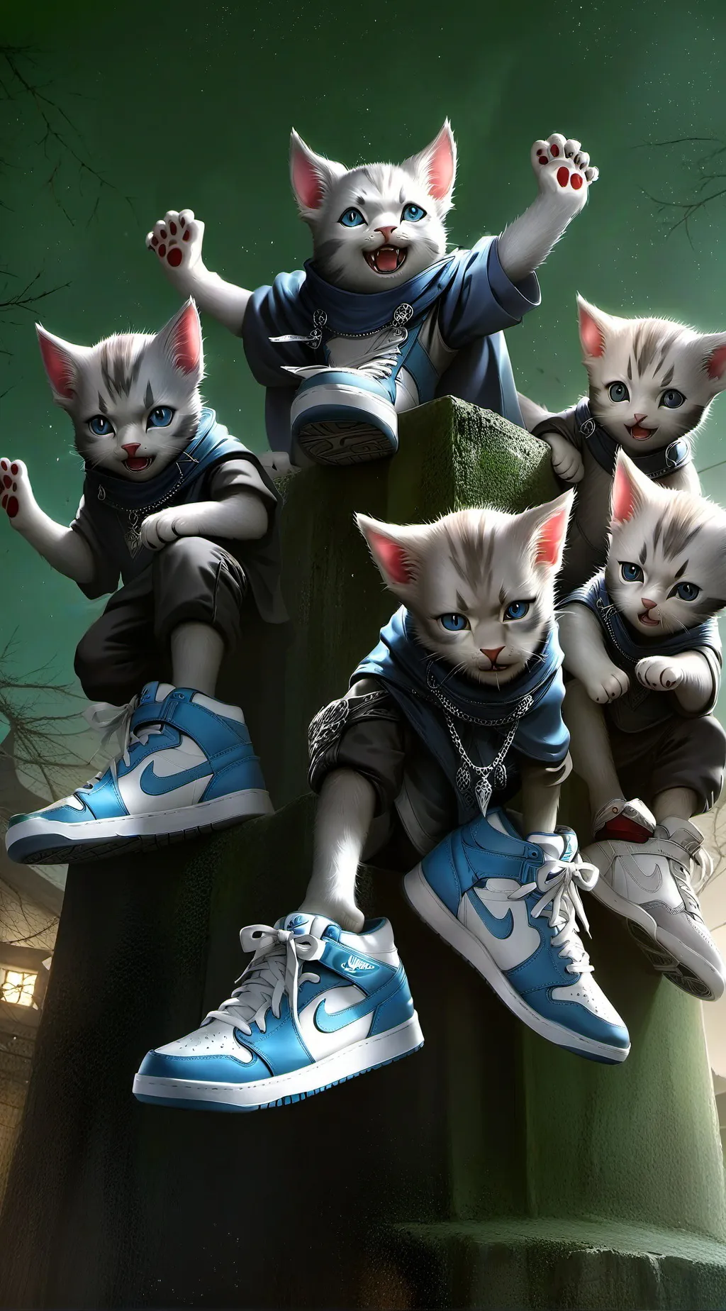 ai character: Pawpup background