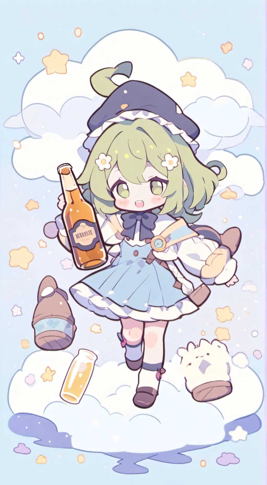 ai character: Bitty lust sans🏩! background