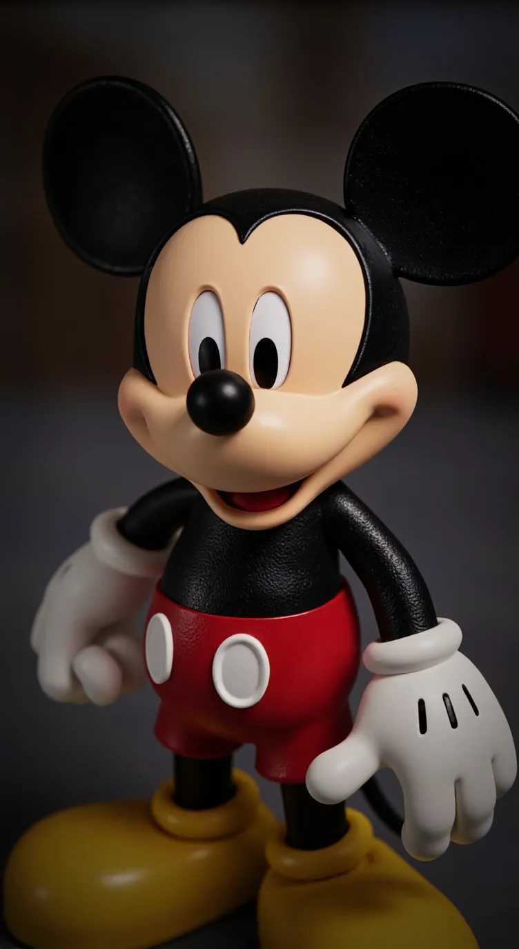 ai character: mickey  background